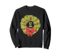Deck The Halls Christmas Wreath Sweatshirt