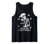 Deck The Halls Not Your Colleagues Funny Coworker Christmas Débardeur