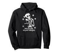 Deck The Halls Not Your Colleagues Funny Coworker Christmas Sweat à Capuche