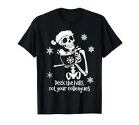 Deck The Halls Not Your Colleagues Funny Coworker Christmas T-Shirt