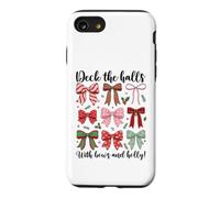 Deck The Halls with Bows and Holly Funny Pun Lover Christmas Lover Coque pour iPhone SE (2020) / 7/8