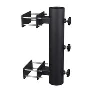 Deck Umbrella Mount | Drill-Free Adjustable Parasol Bracket Clamp | Deck Umbrella Clamp Mount | for Outdoor Balconies Courtyards Gardens Railing Pole
