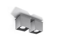 Deckenleuchte Aluminium Gris Plafonnier Luminaire Bauhaus de Cuisine Intérieur