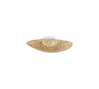 Deckenleuchte Bambou Naturel L: 50 CM Décoratif E27 Moderne Plafonnier à Manger