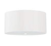 Deckenleuchte Blanc Tissu Verre Ø 50 CM H:30 CM Blendarm pour 5x E27 Plafonnier
