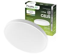 Deckenleuchte LED Runde Pendelleuchte 36W 4000K CELIS IP44 Weiß Ring ALS LUMILED
