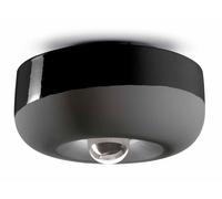 Deckenleuchte Noir Céramique E27 D:27 CM Rond Main Plafonnier Intérieur