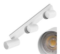 Deckenleuchte SPOT TUBA Reflektor Halogen-Fassung 3x GU10 TABULA LUMILED