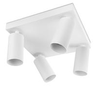 Deckenleuchte Spot TUBA Reflektor Halogen-Fassung 4x GU10 TABULA LUMILED