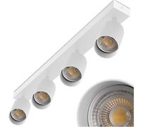 Deckenleuchte SPOT TUBA Strahler Halogenleuchte 4x GU10 TABULA LUMILED