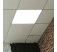 Deckenpanel Plafonnier Lampe de Bureau Blanc Neutre LED L 59,5cm
