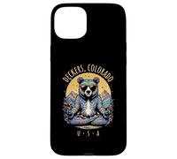 Deckers Colorado Ours Chill Zen Yoga Design Abstrait Coque pour iPhone 15 Plus