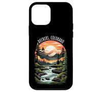Deckers Colorado USA Retro Mountain Style rétro Coque pour iPhone 12 Mini