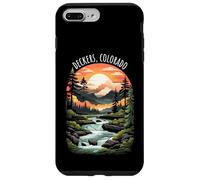Deckers Colorado USA Retro Mountain Style rétro Coque pour iPhone 7 Plus/8 Plus