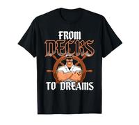 Deckhand Sailor Deckie from Decks to Dreams T-Shirt