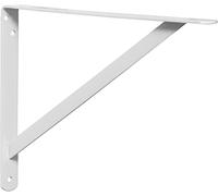 Decko 49143 Infuseur Heavy Duty Équerre pour étagère, 26,7 cm par 19,1 cm, Blanc, 10-Pack, 49146