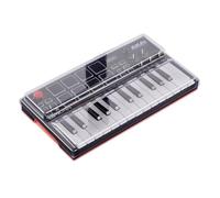 Decksaver Coque Le pour Akai MPK Mini Play MK1/2 - Couvercle de Protection en Polycarbonate Super Durable de Couleur Transparente fumée, fabriquée au Royaume-Uni - Le Choix des producteurs pour Une