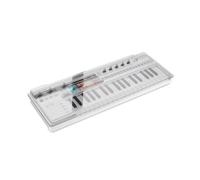 Decksaver Coque pour Arturia Keystep Pro - Couvercle de protection en polycarbonate super durable de couleur transparente fumée, fabriquée au Royaume-Uni - Le choix des producteurs pour une protection