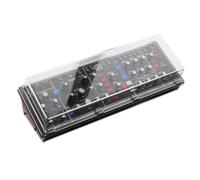 Decksaver Coque pour Behringer Modèle D (Soft-Fit) - Couvercle de Protection en Polycarbonate Super Durable de Couleur Transparente fumée, fabriquée au Royaume-Uni - Le Choix des producteurs pour Une