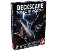 Deckscape - Tokyo Blackout - Escape Game - Coopératif - 1 à 6 Joueurs, à partir de 12 Ans - Version Française - Super Meeple