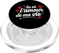 Déclaration Amour Couple Je t'aime Tu ES l'amour de ma Vie PopSockets PopGrip pour MagSafe