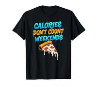 Déclaration Amusante de Calories de Pizza ne comptent Pas Le W nd T-Shirt