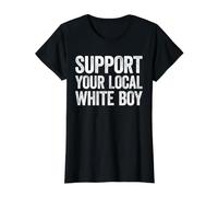 Déclaration Amusante de Chemise Blanche pour garçon T-Shirt Graphique avec Valeur
