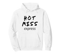 Déclaration Amusante de Conscience de soi Hot Mess Express Sweat à Capuche