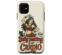 Déclaration Amusante de Danseur du Ventre est Mon Cardio Coque pour iPhone 11