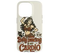 Déclaration Amusante de Danseur du Ventre est Mon Cardio Coque pour iPhone 14 Pro