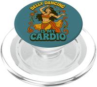 Déclaration Amusante de Danseur du Ventre est Mon Cardio PopSockets PopGrip pour MagSafe