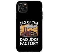 Déclaration Amusante du PDG de The Dad Joke Factory - Humour pour Homme Coque pour iPhone 11 Pro Max