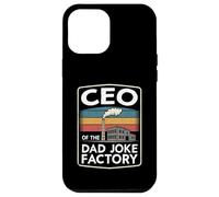 Déclaration Amusante du PDG de The Dad Joke Factory - Humour pour Homme Coque pour iPhone 12 Pro Max