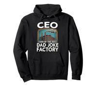Déclaration Amusante du PDG de The Dad Joke Factory - Humour pour Homme Sweat à Capuche