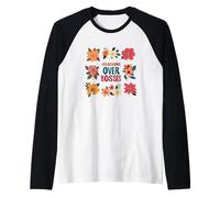 Déclaration amusante du printemps et des fleurs sur les patrons Manche Raglan