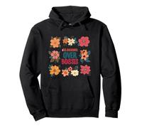 Déclaration amusante du printemps et des fleurs sur les patrons Sweat à Capuche