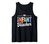 Déclaration Amusante pour Enseignant et Nourrisson, cœur, Amour, Femme, Homme, école Débardeur