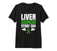 Déclaration audacieuse de 20 $ d'histoire de donneurs de Foie T-Shirt Haut de Gamme