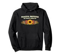 Déclaration audacieuse de Fleurs pour activiste Pacifique Sweat à Capuche
