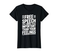 Déclaration audacieuse de liberté d'expression sur Les Sentiments T-Shirt Graphique avec Valeur