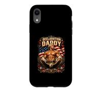 Déclaration Daddy Alexander Hamilton Funny 4th of July Coque pour iPhone XR