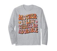 Déclaration d'amour de Famille Mother in Law Thinks I'm Adorable Manche Longue