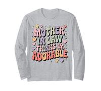 Déclaration d'amour de Famille Mother in Law Thinks I'm Adorable Manche Longue