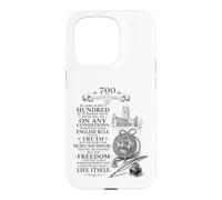 Déclaration d'Arbroath Freedom Citation de l'histoire écossaise Art Coque pour iPhone 15 Pro