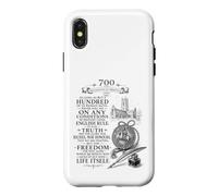 Déclaration d'Arbroath Freedom Citation de l'histoire écossaise Art Coque pour iPhone X/XS