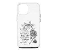 Déclaration d'Arbroath Freedom Citation Noir Blanc Histoire AR Coque pour iPhone 12/12 Pro