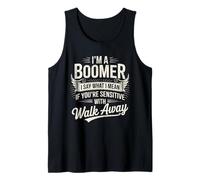 Déclaration de Boomer : « Je dis ce Que Je Veux dire si Vous êtes Sensible » Walk Débardeur