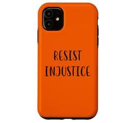 Déclaration de Justice Sociale pour résister à l'injustice Coque pour iPhone 11