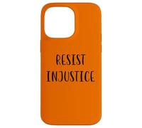 Déclaration de Justice Sociale pour résister à l'injustice Coque pour iPhone 14 Pro Max