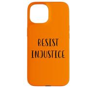 Déclaration de Justice Sociale pour résister à l'injustice Coque pour iPhone 15